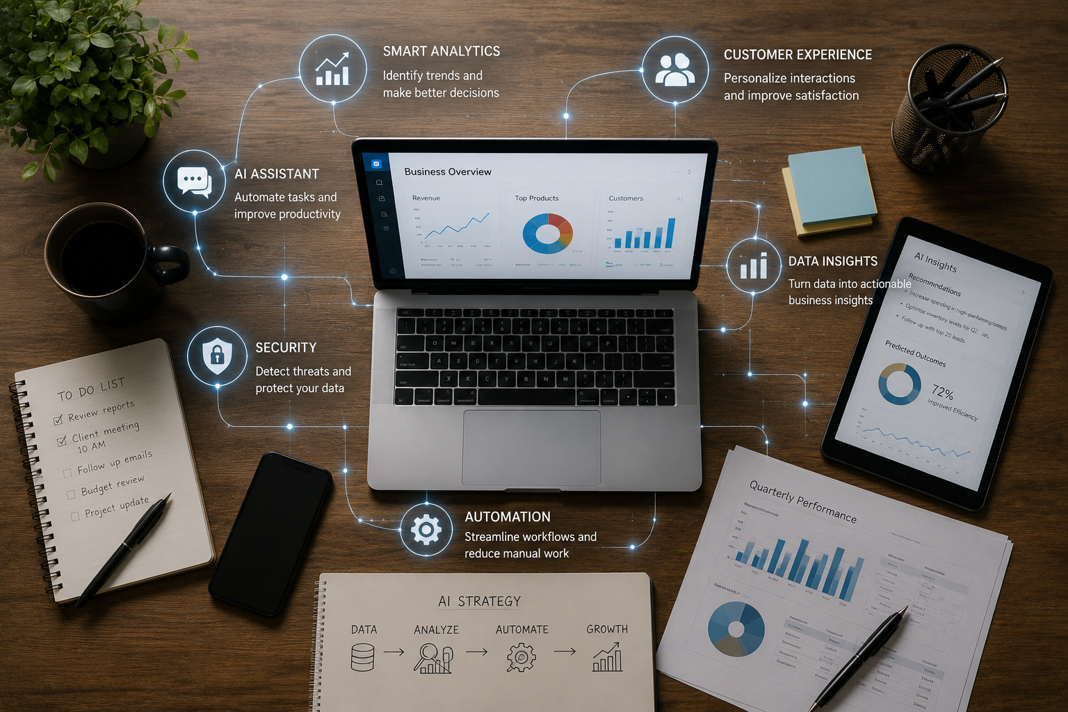 Featured image for How Businesses Can Use AI: Practical Applications for Modern Companies