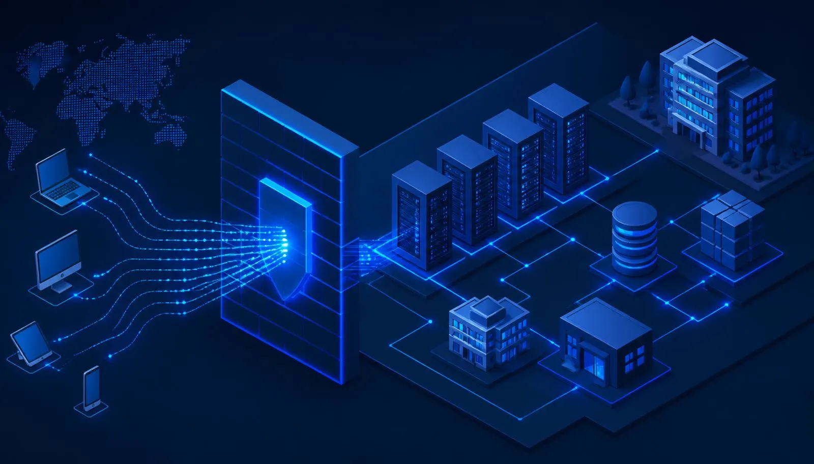 Business network protected against ransomware attacks targeting VPN and firewall infrastructure